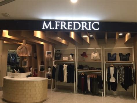 M fredric - M. Fredric. Women's apparel, shoes and accessories. Sunday - Saturday 6:00 am-10:00 pm. 